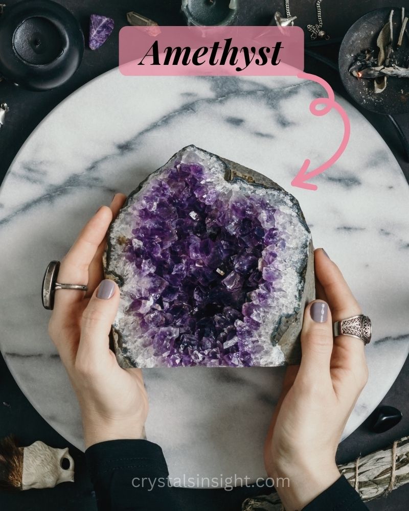 Amethyst - 10 Unique Benefits of Black Tourmaline And Amethyst