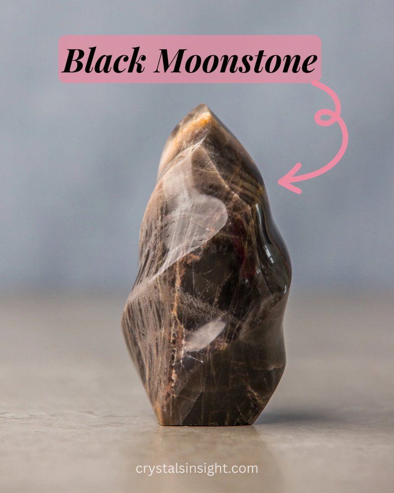 Black Moonstone Meaning, Uses & Healing Properties