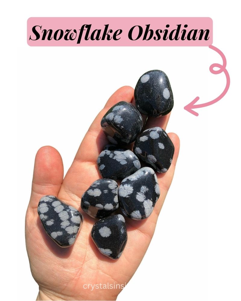 Snowflake Obsidian