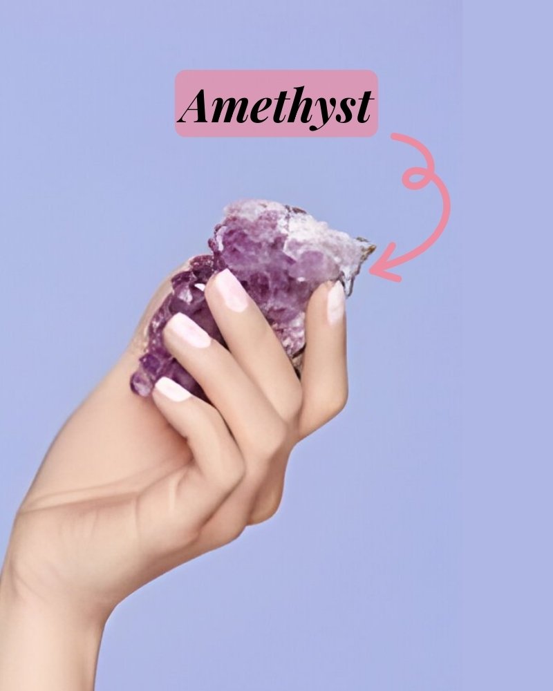 Amethyst is one of the stone for Crystals For Loneliness