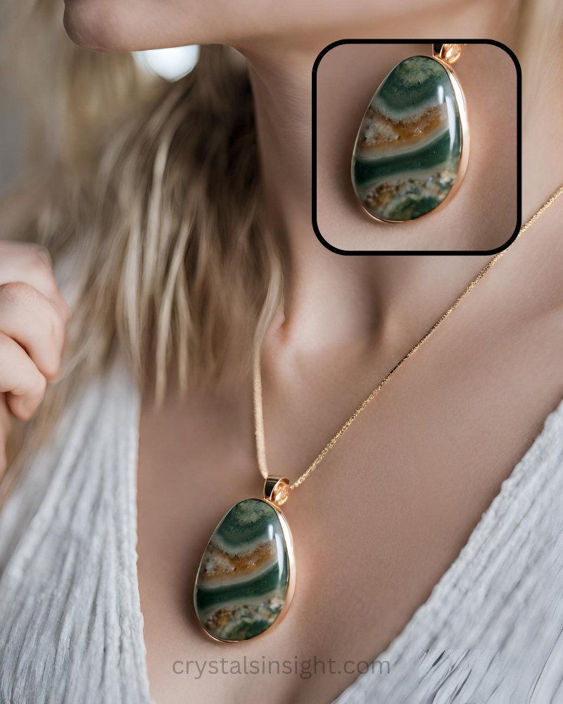 Ocean Jasper Pendant