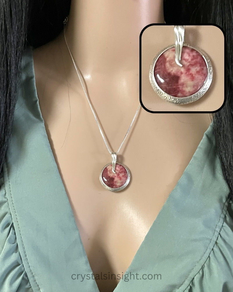 Thulite Pendant