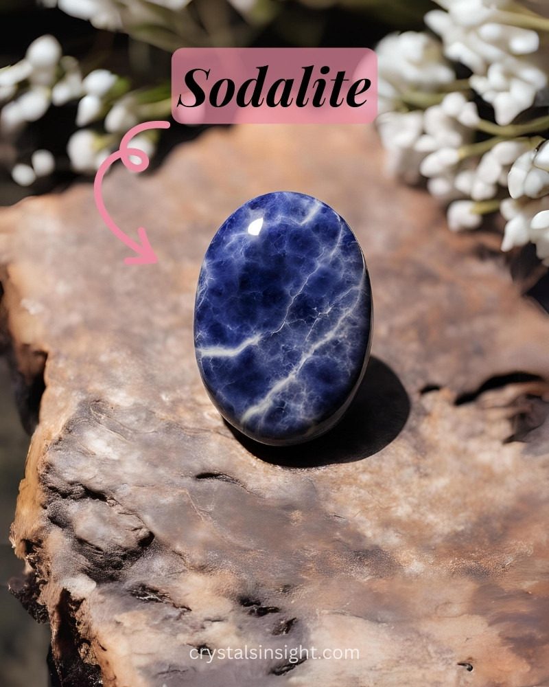 Sodalite stone 