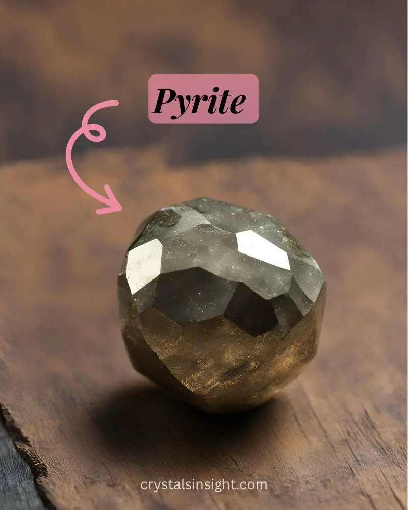 Pyrite and Green Aventurine together