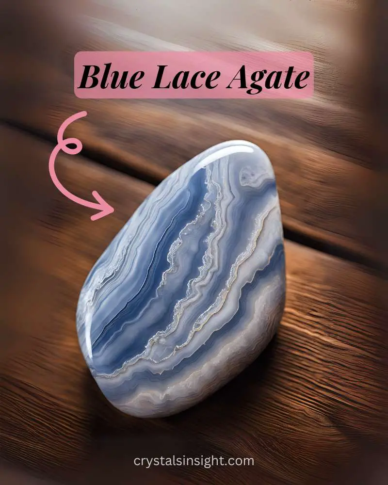 Blue Lace Agate and Green Aventurine together